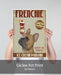 French Bulldog Ice Cream, Dog Art Print, Wall art | Print 18x24inch