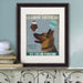 German Shepherd Ice Cream, Dog Art Print, Wall art | Print 14x11inch