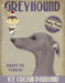Greyhound, Grey, Ice Cream, Dog Art Print, Wall art | FabFunky