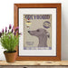 Greyhound, Grey, Ice Cream, Dog Art Print, Wall art | Print 14x11inch