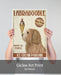 Labradoodle, Golden, Ice Cream, Dog Art Print, Wall art | Print 18x24inch