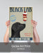 Labrador Black Ice Cream, Dog Art Print, Wall art | Print 18x24inch
