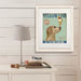 Labrador Yellow Ice Cream, Dog Art Print, Wall art | Print 14x11inch