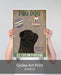 Pug, Black, Ice Cream, Dog Art Print, Wall art | Print 18x24inch