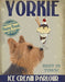 Yorkshire Terrier Ice Cream, Dog Art Print, Wall art | FabFunky