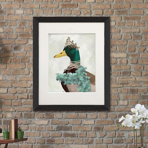 The Right Honourable Lady D, Duck Art Print | Print 14x11inch