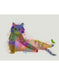Cat Rainbow Splash 10, Art Print, Canvas Wall Art | FabFunky