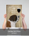 St Bernard, Dog Au Vin, Dog Art Print, Wall art | Print 18x24inch