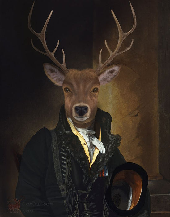 The Immortal Deer, Limited Edition, Fine Art Print | FabFunky