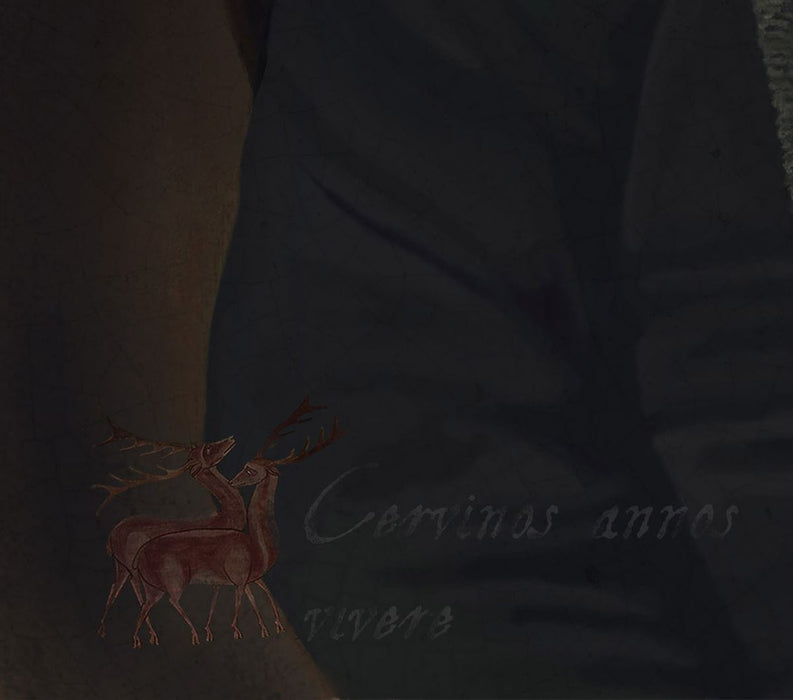 The Immortal Deer, Limited Edition, Fine Art Print | Ltd Ed Framed Black