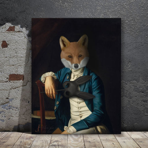 The Masked Fox, Limited Edition, Fine Art Print | Ltd Ed Print 18x24inch
