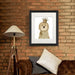 Cockerpoo Princess, Dog Art Print, Wall art | Print 14x11inch