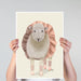 Ballet Sheep 1, Animal Art Print, Wall Art | Print 18x24inch