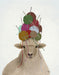 Sheep with Wool Hat, Portrait, Animal Art Print, Wall Art | FabFunky