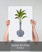 Chinoiserie Vase 3, With Plant, Art Print | Print 18x24inch