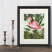 Hot House Flamingo 2, Bird Art Print, Wall Art | Print 14x11inch