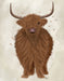 Highland Cow 1, Full, Animal Art Print | FabFunky