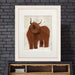 Highland Cow 2, Full, Animal Art Print | Print 14x11inch