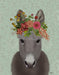 Donkey Bohemian 4, Animal Art Print, Wall Art | FabFunky