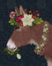 Donkey Bohemian 5, Animal Art Print, Wall Art | FabFunky