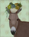 Donkey Succulent, Animal Art Print, Wall Art | FabFunky