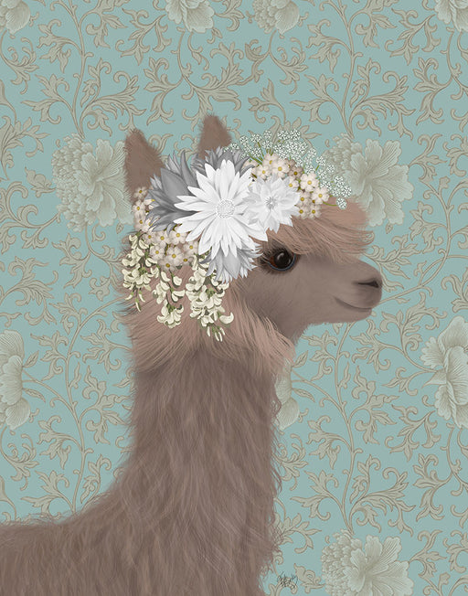Llama Bohemian 3, Animal Art Print, Wall Art | FabFunky