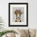 Goat Bohemian 3, Animal Art Print, Wall Art | Print 14x11inch