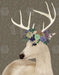 Deer Bohemian 1 Portrait, Art Print, Canvas Wall Art | FabFunky
