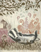 Country Lane Badger 1, Earth, Art Print | FabFunky