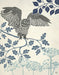 Country Lane Owl 5, Blue, Art Print | FabFunky