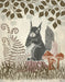 Country Lane Squirrel 2, Earth, Art Print | FabFunky