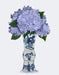Chinoiserie Hydrangea Lilac, Blue Vase, Art Print | FabFunky