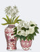 Chinoiserie Flower Duo 2, Red, Art Print | FabFunky