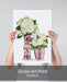 Chinoiserie Flower Duo 3, Red, Art Print | Print 18x24inch