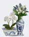 Chinoiserie Flower Duo 4, Blue, Art Print | FabFunky
