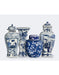 Chinoiserie Vase Quartet 1, Blue, Art Print | FabFunky