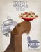 Airedale Pasta Cream, Dog Art Print, Wall art | FabFunky