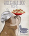English Bulldog Pasta Cream , Dog Art Print, Wall art | FabFunky