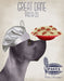 Great Dane Blue Pasta Cream, Dog Art Print, Wall art | FabFunky