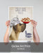 Great Dane Fawn Pasta Cream, Dog Art Print, Wall art | Print 18x24inch