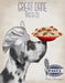 Great Dane Harlequin Pasta Cream, Dog Art Print, Wall art | FabFunky