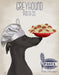 Greyhound Black Pasta Cream, Dog Art Print, Wall art | FabFunky