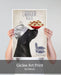 Labrador Black Pasta Cream, Dog Art Print, Wall art | Print 18x24inch