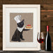 Black Cat Pancakes, Art Print, Wall Art | Canvas 28x40inch