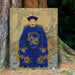 Emperor 2 Blue in Garden, Art Print, Wall Art | Print 14x11inch