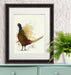 Pheasant Splash 8, Art Print, Canvas, Wall Art | Print 14x11inch