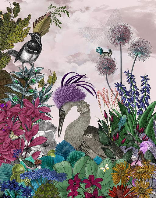 Glorious Plumes 5, Bird Art Print, Canvas, Wall Art | FabFunky
