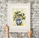 Lemon Tree in Chinoiserie Vase 1, Art Print, Canvas art | Print 14x11inch