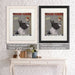 Boston Terrier Ice Cream, Dog Art Print, Wall art | Framed Black