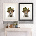 Jack Russell Bird Watcher, Dog Art Print, Wall art | Framed Black